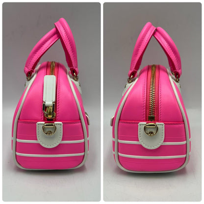 Christian Dior Pink Leather Handbag ()