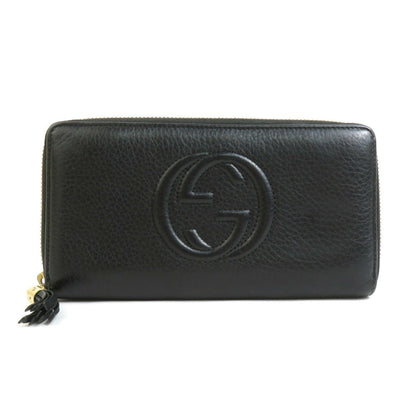 Gucci Black Leather Wallet (Bi-Fold) ()