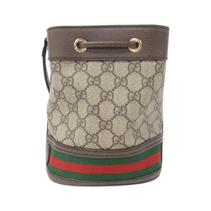 Gucci Ophidia Beige Brown Gg Supreme Leather Shoulder Bag