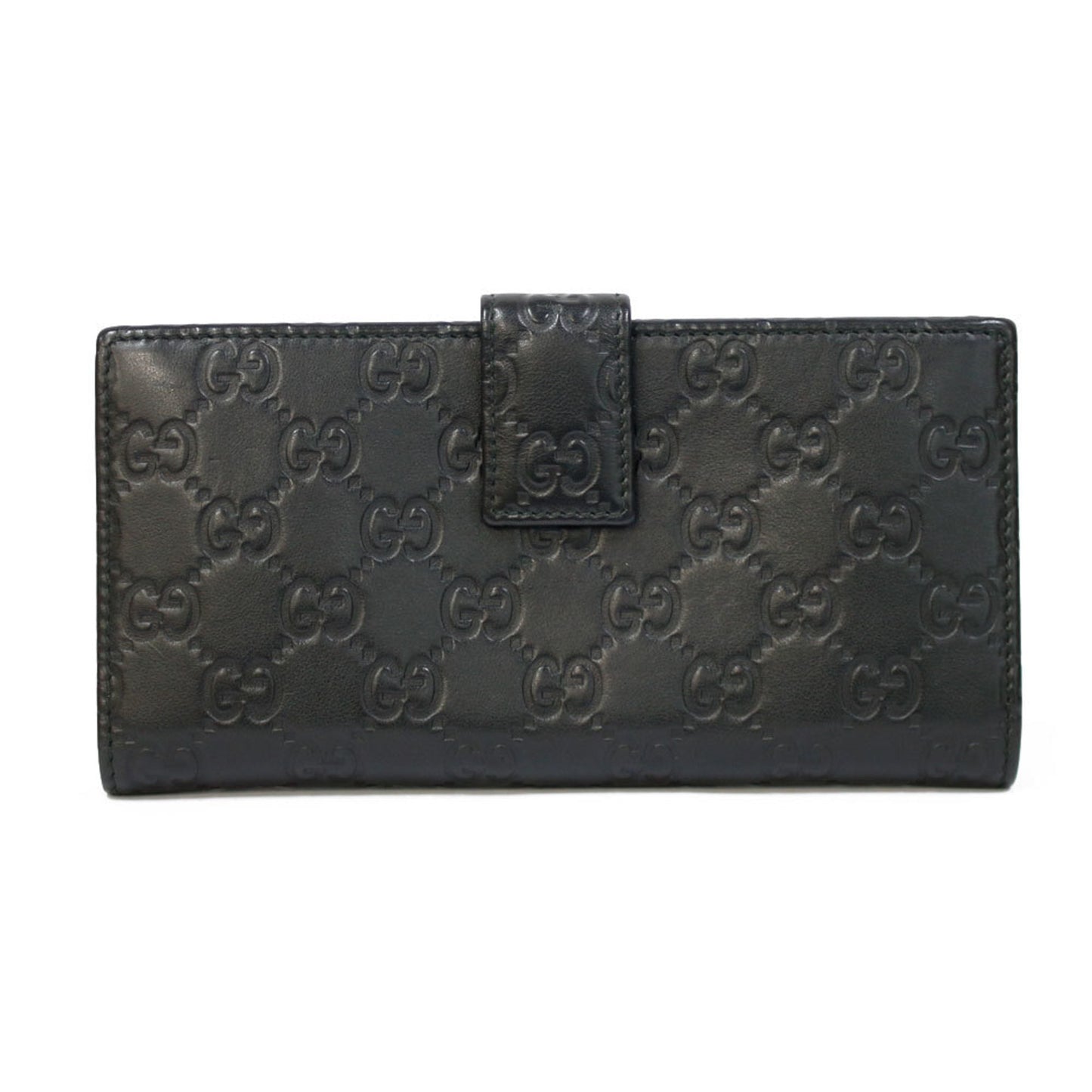 Gucci long wallet leather ladies men's SH-e