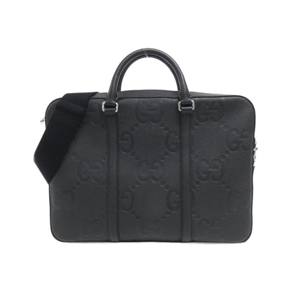 Gucci Black Gg Canvas Handbag ()