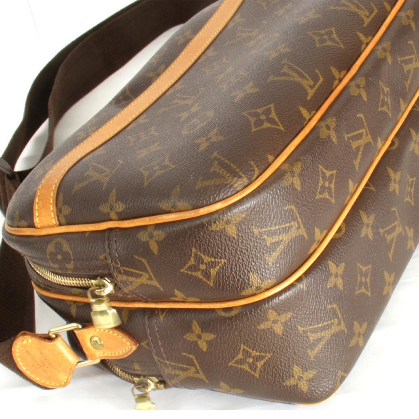 LOUIS VUITTON Reporter PM M45254 Shoulder Bag Monogram Canvas Women's