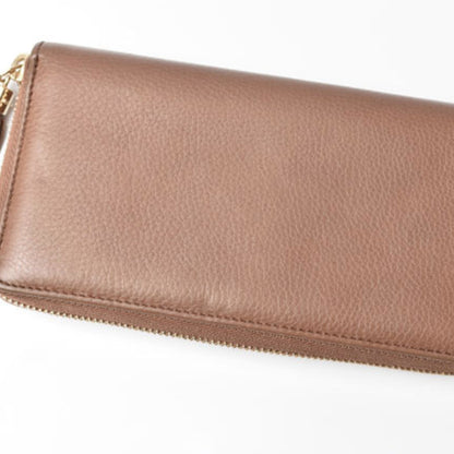 Gucci Soho Brown Leather Long Wallet (Bi-Fold)