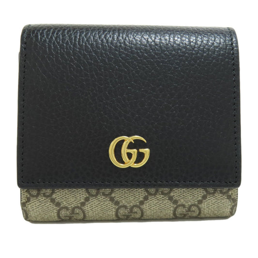 Gucci Black Leather Wallet (Bi-Fold) ()