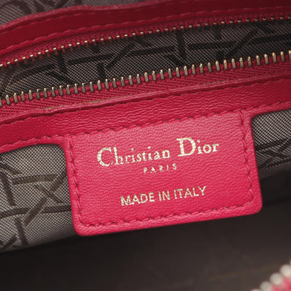 Christian Dior Pink Leather Handbag ()
