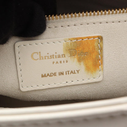 Christian Dior Multi-Color White Leather Handbag ()