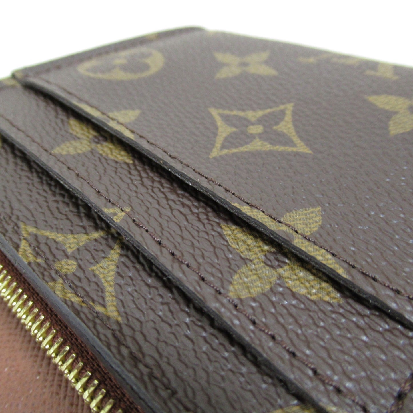 LOUIS VUITTON Portefeiulle Sarah Bifold Long Wallet Brown Monogram PVC coated canvas M60531