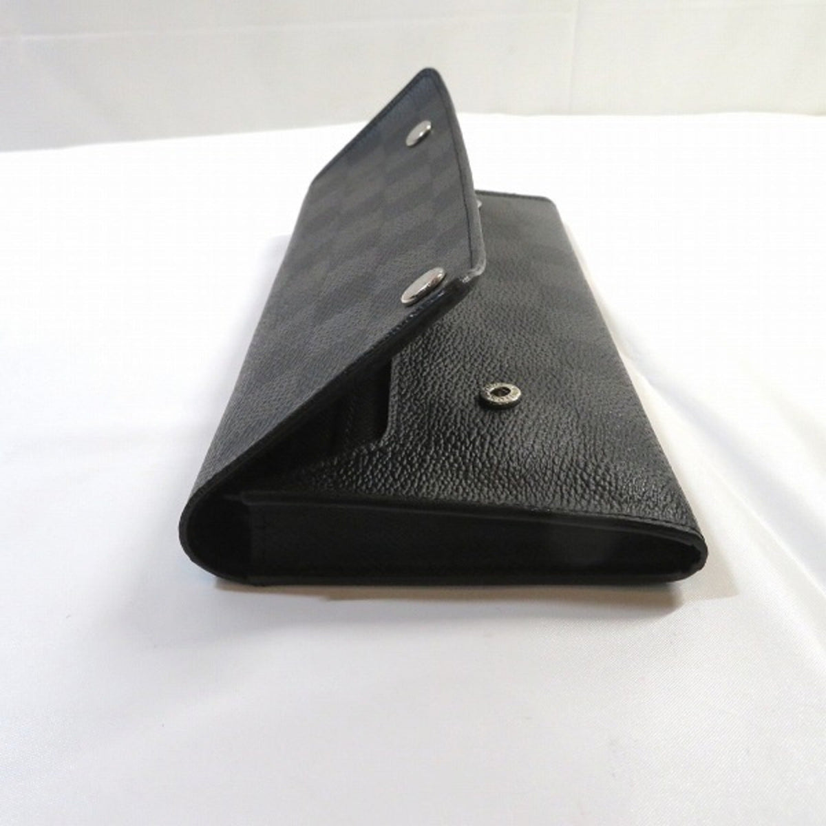 LOUIS VUITTON Damier Portefeuille Long Modular N63084 Graphite Wallet Men's