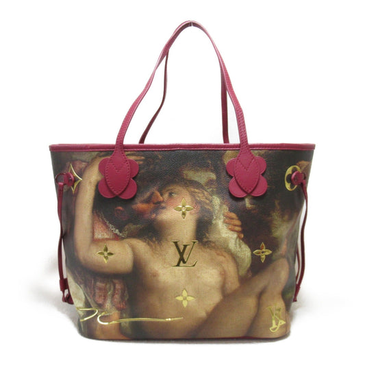 Louis Vuitton Neverfull MM Titian Bordeaux system Masters collection PVC coated canvas M43323