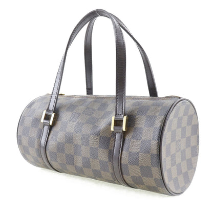 LOUIS VUITTON Papillon PM Handbag Damier Canvas Brown DU0094 Ladies