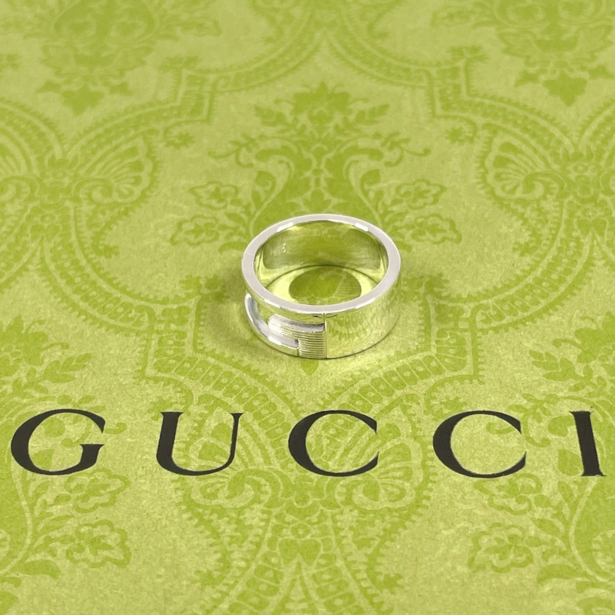 Gucci Silver Silver 925 Band Ring