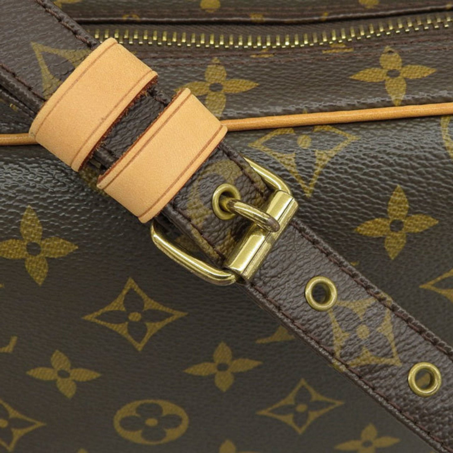 Louis Vuitton Bag Monogram Women's Men's Shoulder Brown Nile