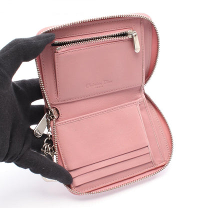 Christian Dior Pink Leather Wallet (Bi-Fold) ()