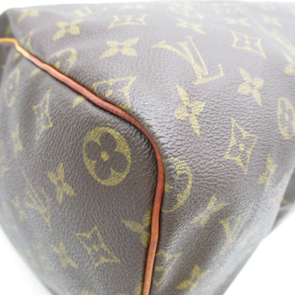 LOUIS VUITTON Speedy 35 handbag Brown Monogram PVC coated canvas M41524