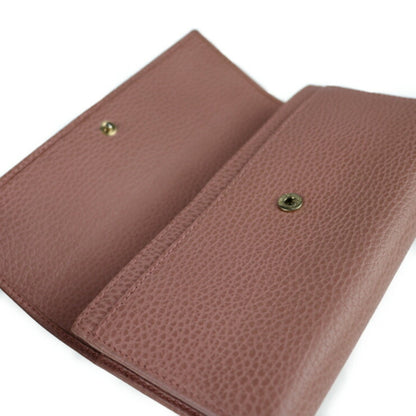 Gucci Gucci Swing Pink Leather Wallet (Bi-Fold)