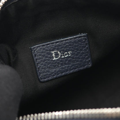 Christian Dior Navy Leather Shoulder Bag ()