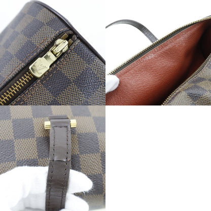 LOUIS VUITTON Papillon PM Handbag Damier Canvas Brown DU0094 Ladies