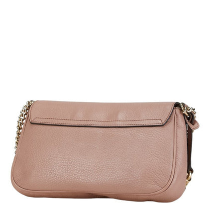 Gucci Pink Leather Shoulder Bag