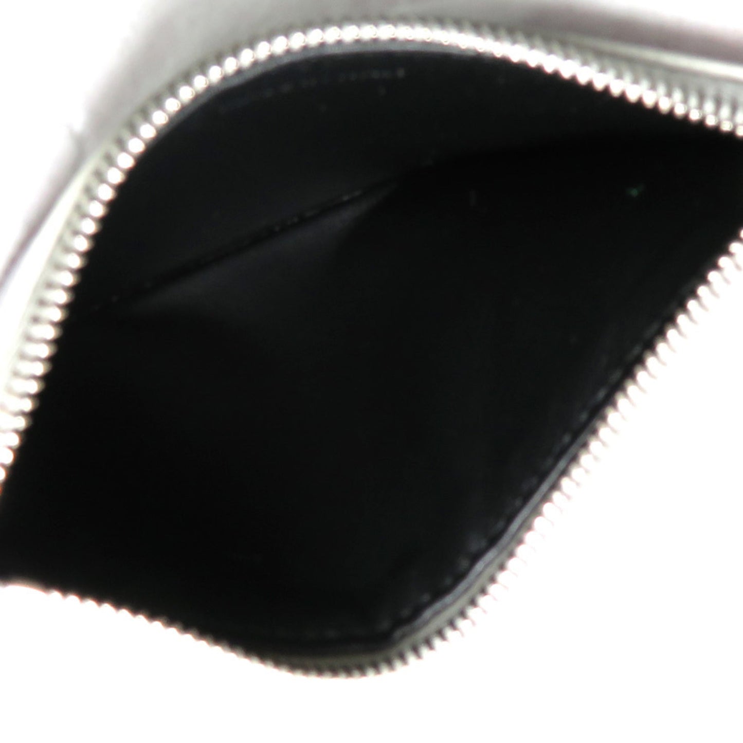 Celine coin case leather silver unisex h29458g