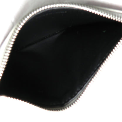 Celine coin case leather silver unisex h29458g