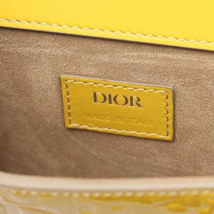 Christian Dior Yellow Patent Leather Shoulder Bag ()