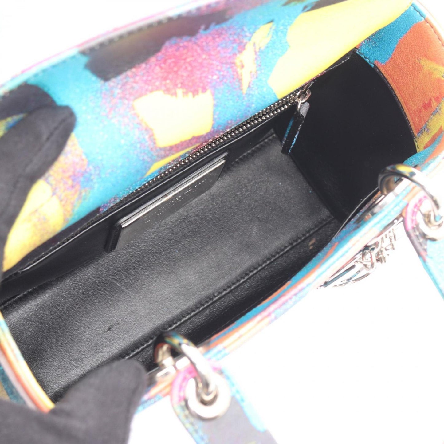 Christian Dior Multi-Color Leather Handbag ()