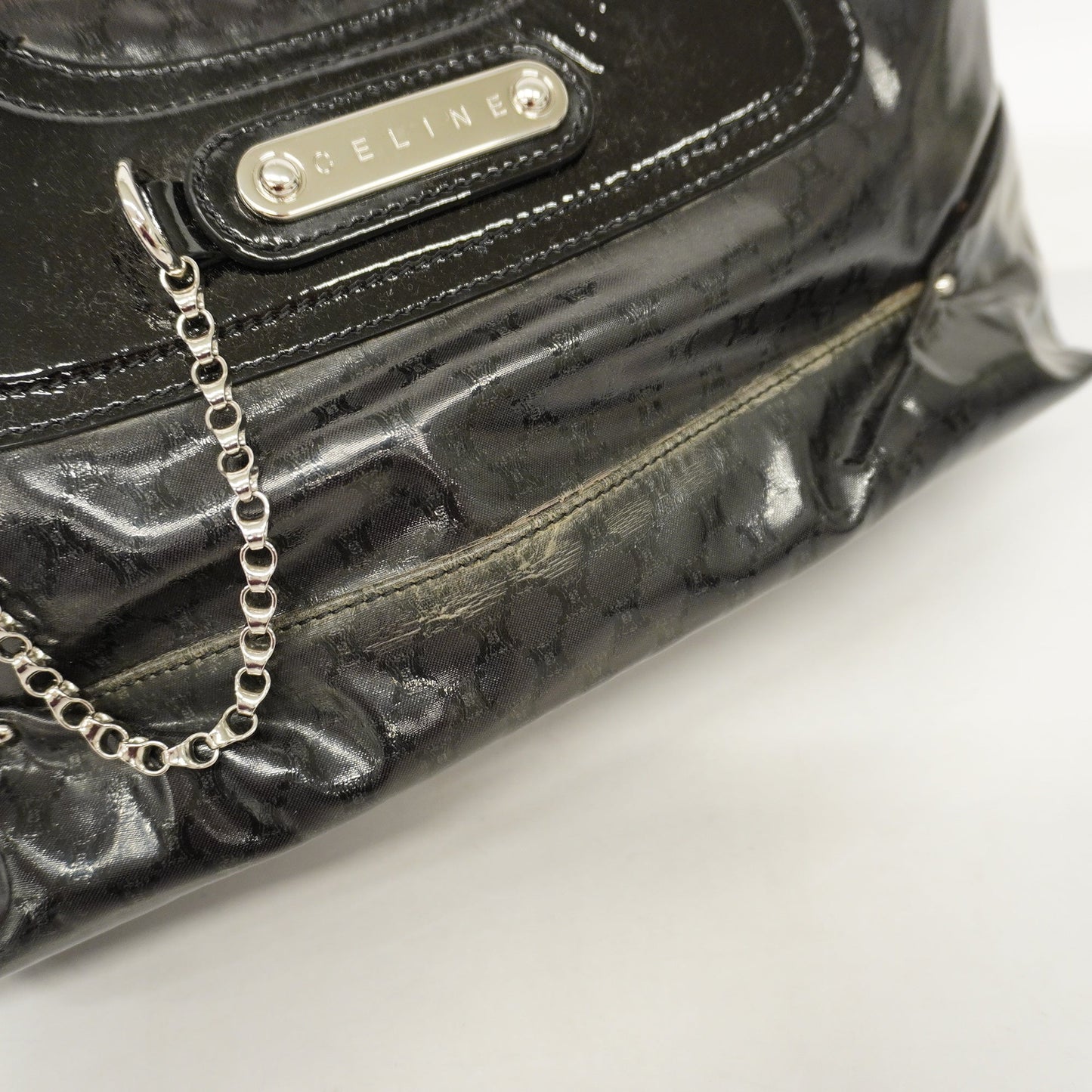 Celine  Boogie Bag Women's Leather Handbag Black
