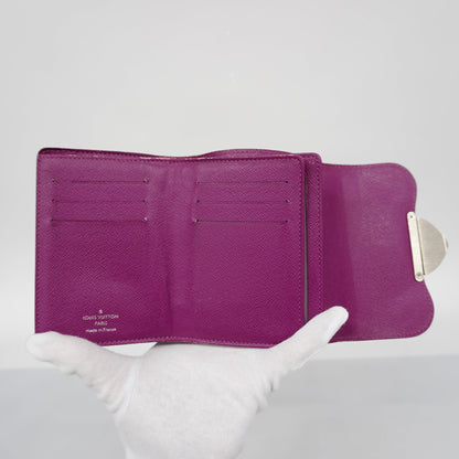Louis VuittonAuth  Epi Tri-Fold Wallet Porto Monevier Cult Credit M6658K