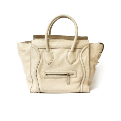 Celine Shoulder Bag Luggage Overseas Large Mini Women's Leather