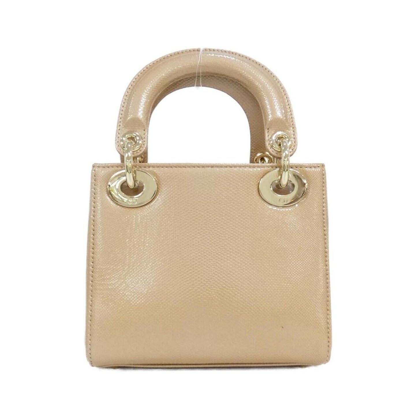 Christian Dior Pink Beige Handbag ()