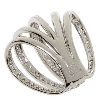Celine Diamond Pendant Top K18 White Gold Ladies Celine