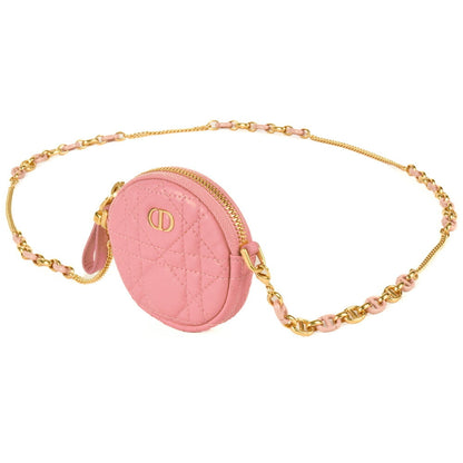 Christian Dior Pink Leather Pouch ()