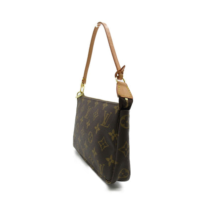 LOUIS VUITTON Pochette Accessoires Accessory Pouch Brown Monogram PVC coated canvas M51980