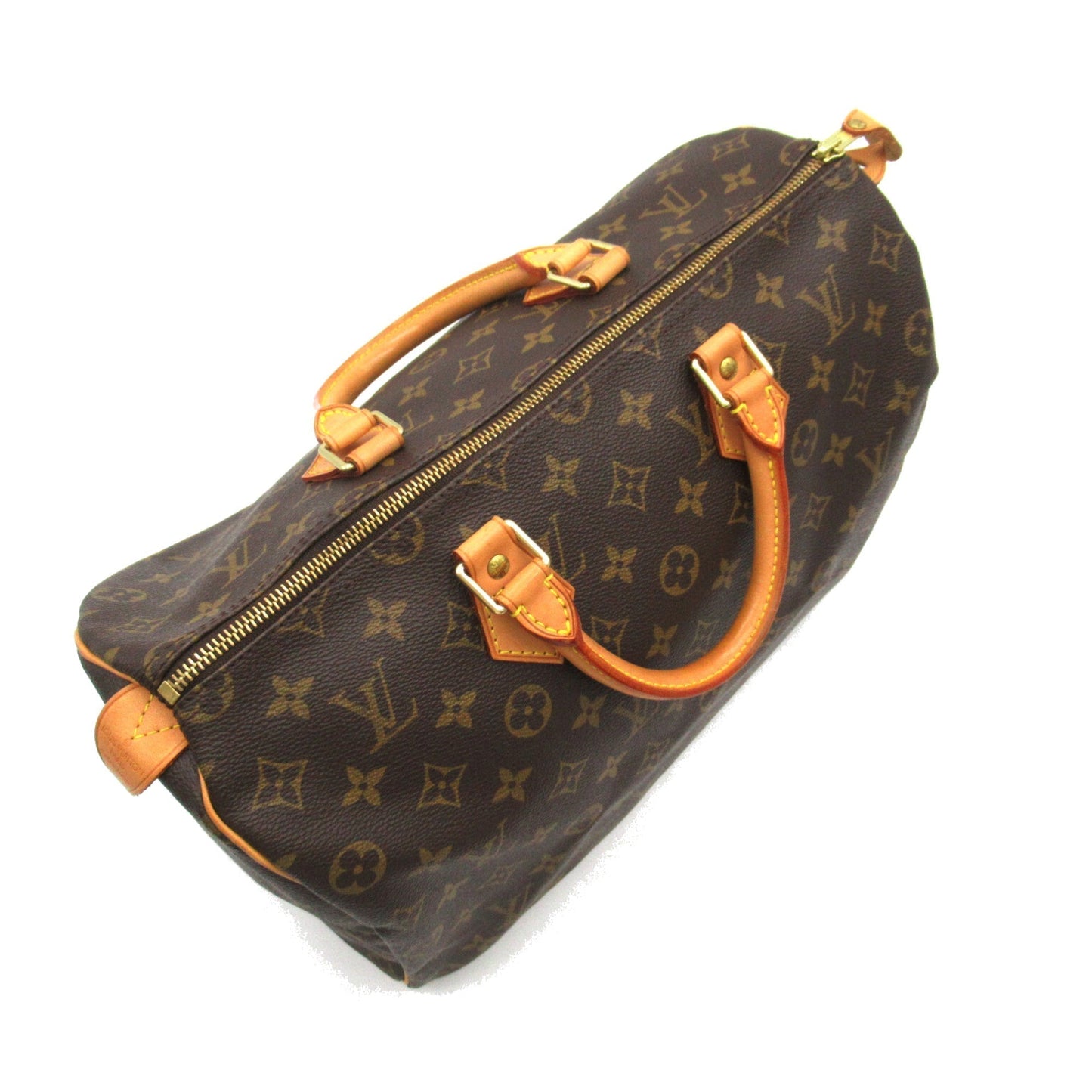 Louis Vuitton Speedy 35 Brown Monogram PVC coated canvas M41524