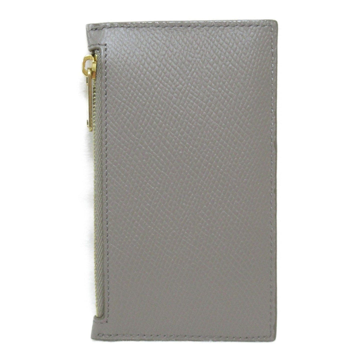 Celine Card Case Gray Gurege leather