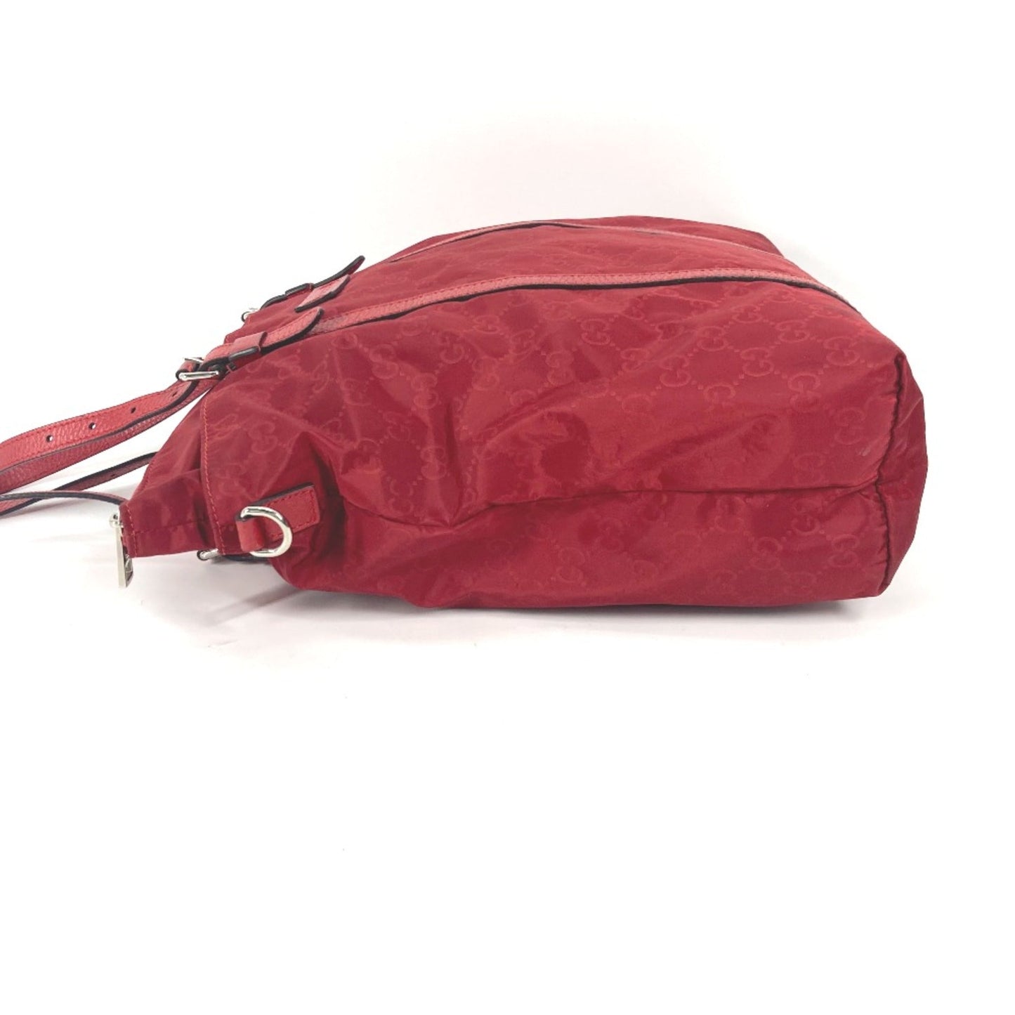 Gucci Red Cloth Tote Bag