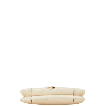 Gucci White Leather Shoulder Bag