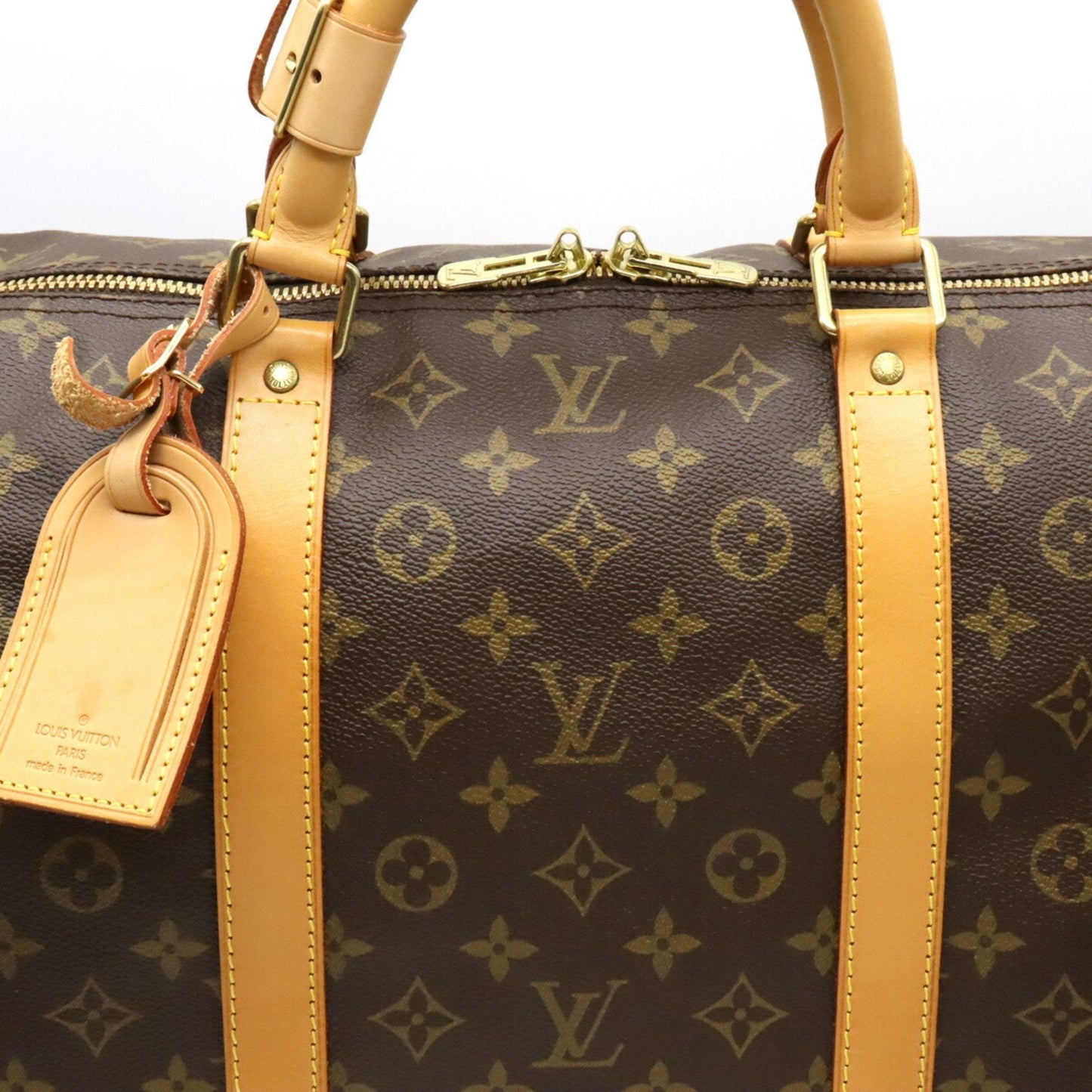 LOUIS VUITTON Monogram Keepall Bandouliere 60 Boston Bag Shoulder M41412