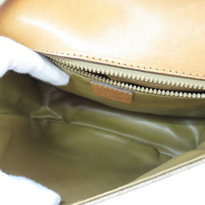 Celine Shoulder Bag Beige PVC coated canvas
