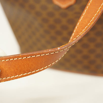 Celine  Macadam Handbag Women's PVC,Leather Handbag Brown