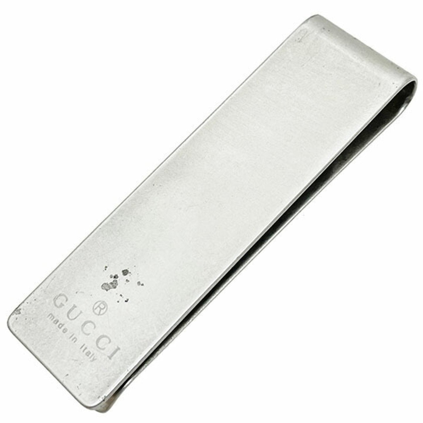 Gucci Money Clip Metal Silver GUCCI Bill Scissors Wallet Men's