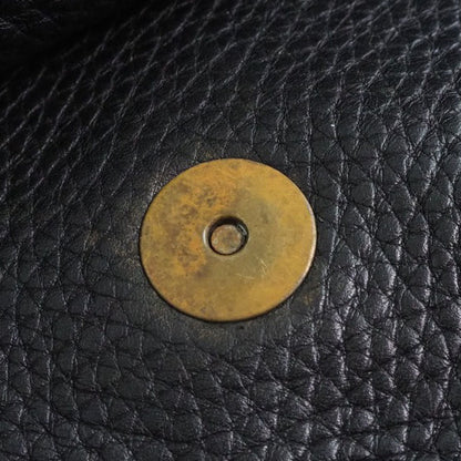 Celine calf black ladies shoulder bag