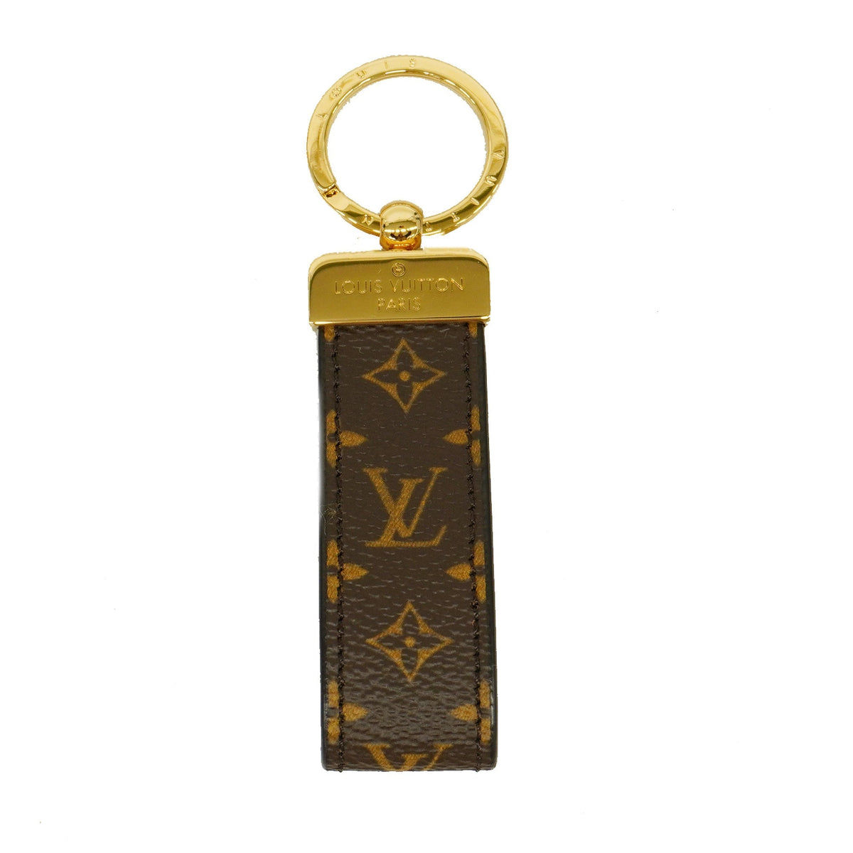 Louis VuittonAuth  Monogram Dragonne M65221 Keyring