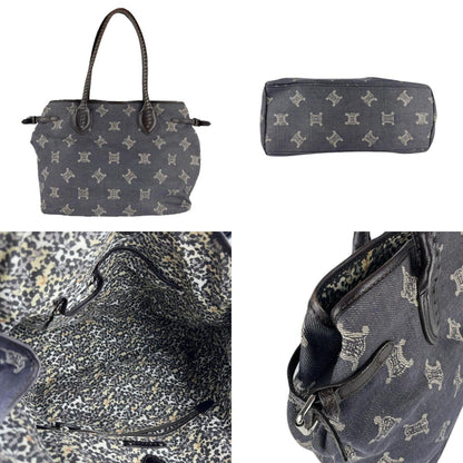 Christian Dior Silver Leather Handbag Shoulder Bag ()