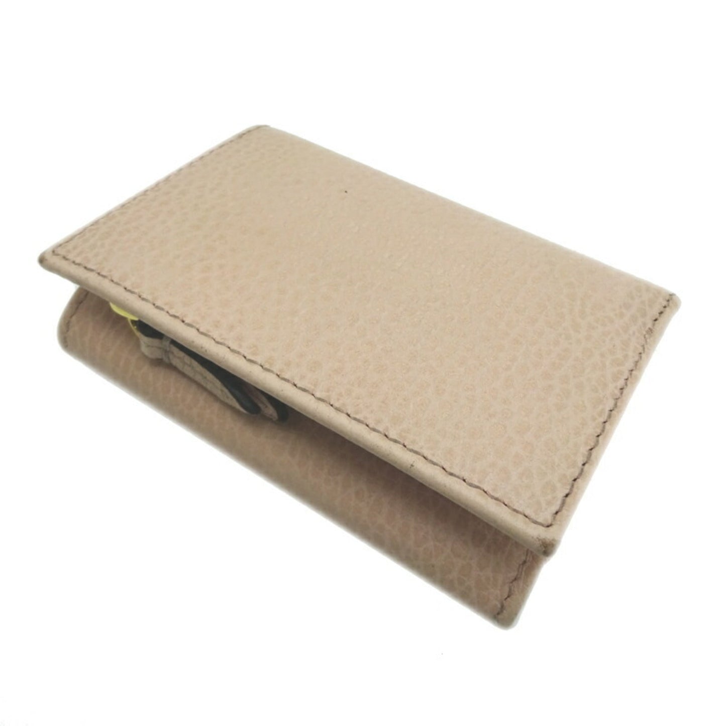 Gucci Pink Leather Wallet (Tri-Fold)