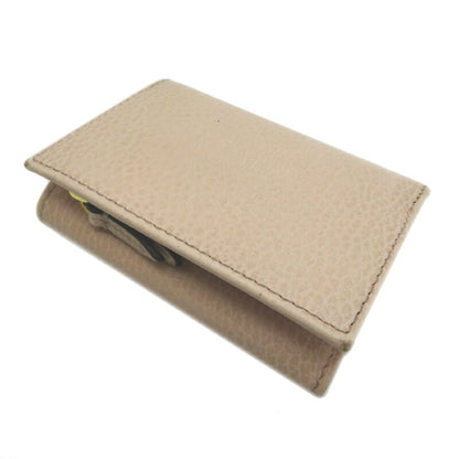 Gucci Pink Leather Wallet (Tri-Fold)