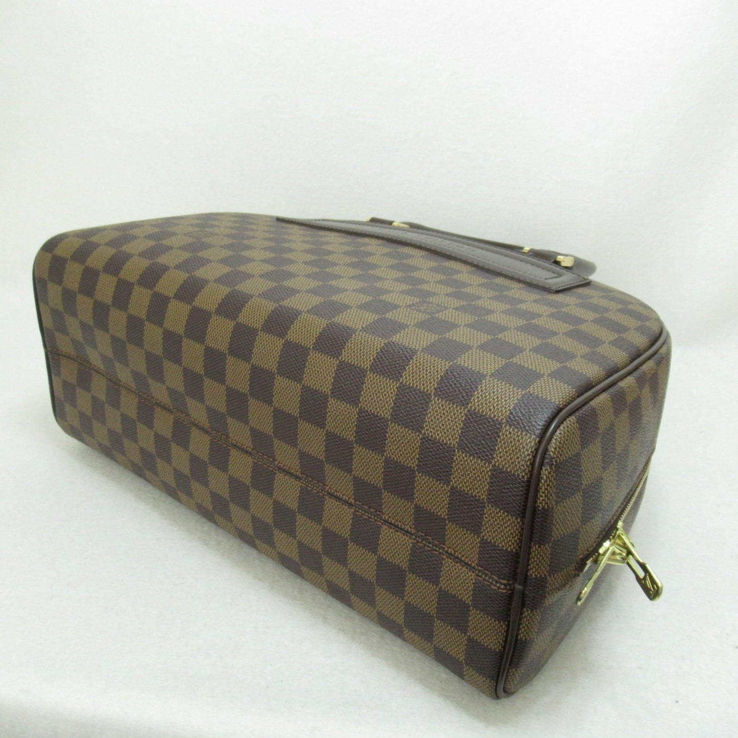 LOUIS VUITTON Nolita Brown Ebene Damier PVC coated canvas N41455