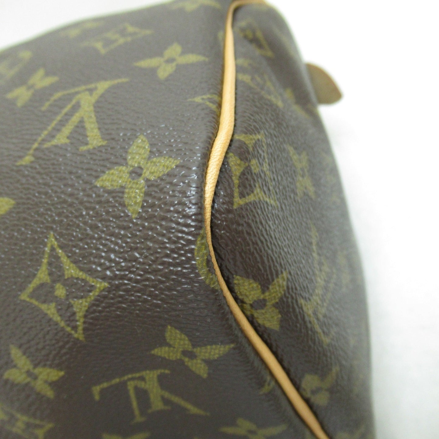 LOUIS VUITTON Speedy 30 Brown Monogram PVC coated canvas M41108