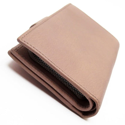 Gucci Gold Pink Leather Wallet (Bi-Fold)