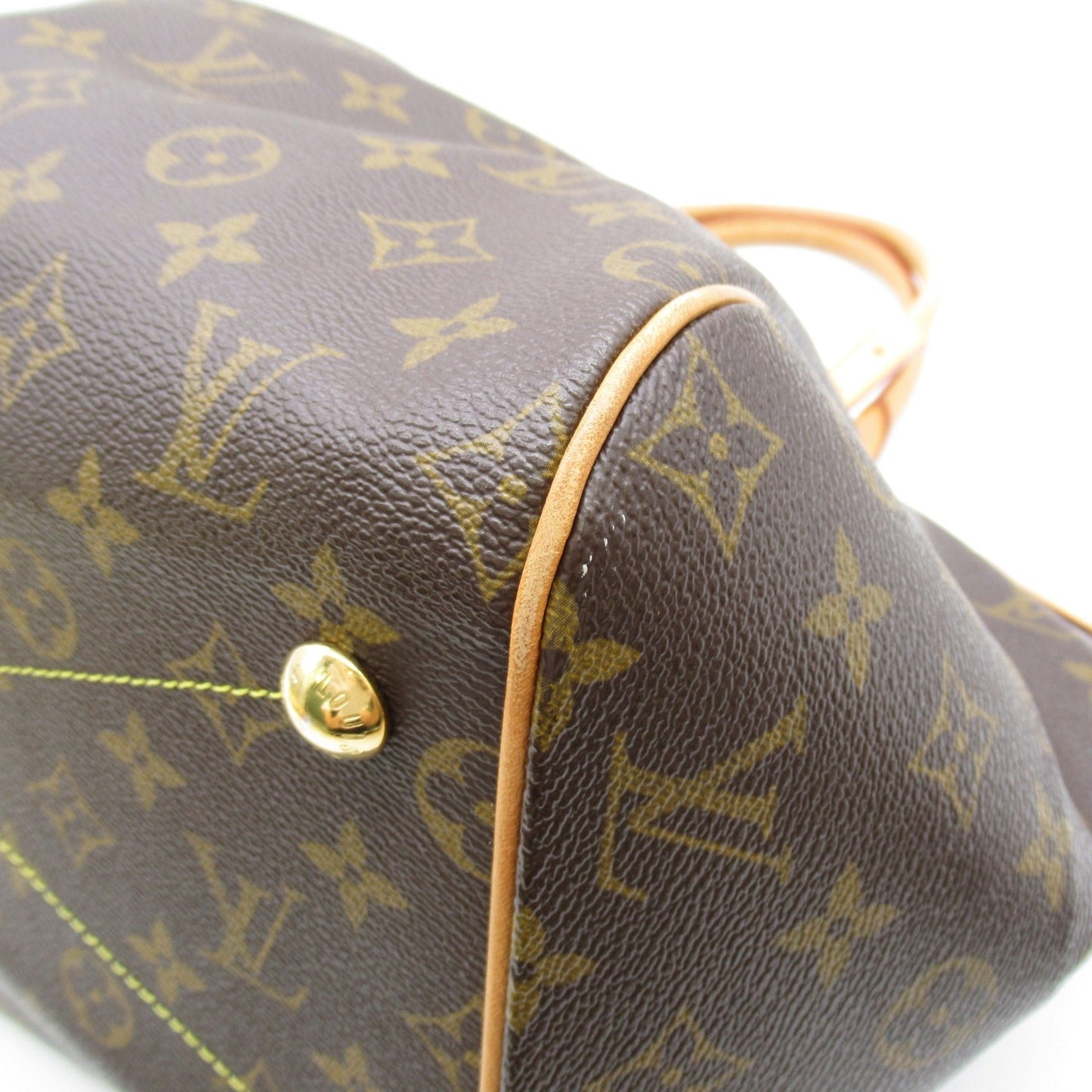 Louis Vuitton Tivoli GM handbag Brown Monogram PVC coated canvas M40144